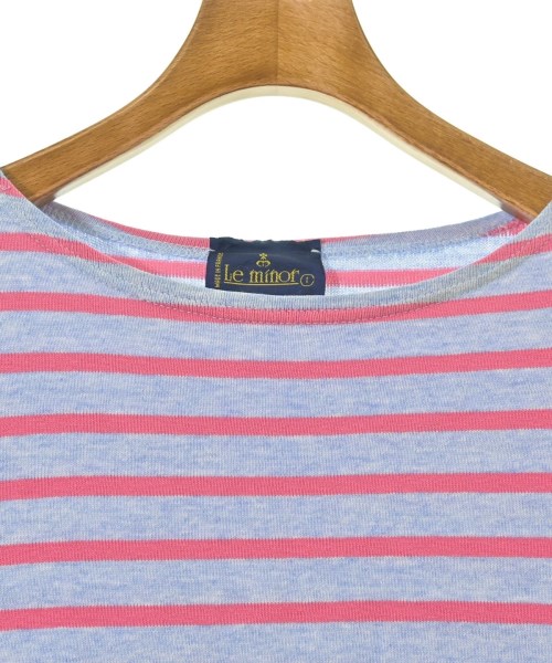 Le minor（ルミノア）Tシャツ・カットソー 青 サイズ:1(S位) レディース/2200694201020