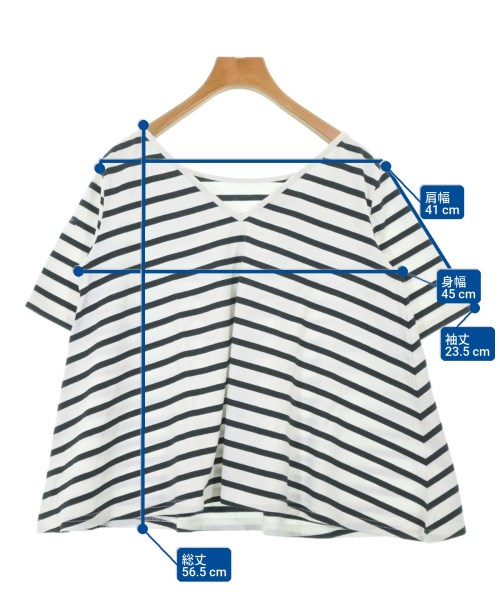 Le minor（ルミノア）Tシャツ・カットソー 白 サイズ:F レディース/2200689294020