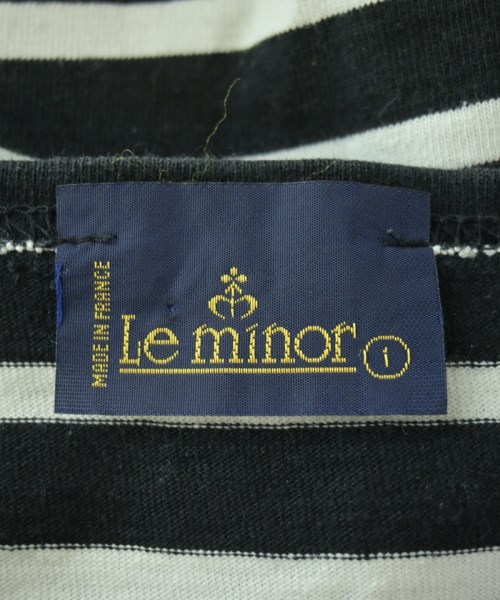 Le minor（ルミノア）Tシャツ・カットソー 黒 サイズ:1(S位) レディース/2200689938061