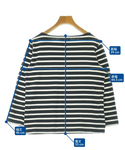 Le minor（ルミノア）Tシャツ・カットソー 黒 サイズ:1(S位) レディース/2200689938061