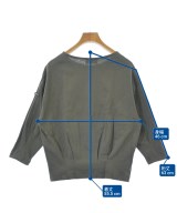 Le minor（ルミノア）Tシャツ・カットソー 茶 サイズ:1(S位) レディース/2200693104070