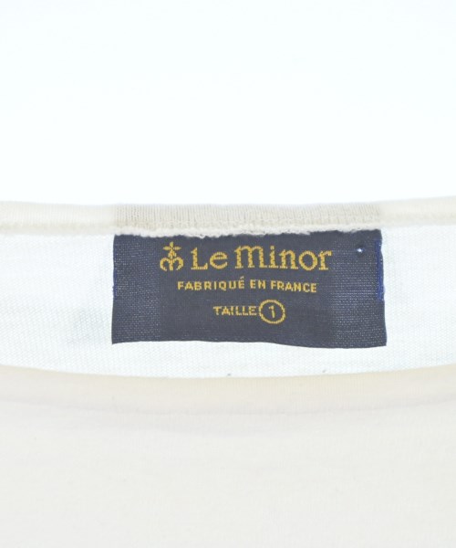 Le minor（ルミノア）Tシャツ・カットソー 白 サイズ:1(S位) レディース/2200693885023
