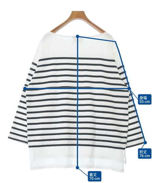 Le minor（ルミノア）Tシャツ・カットソー 白 サイズ:1(S位) レディース/2200693885023