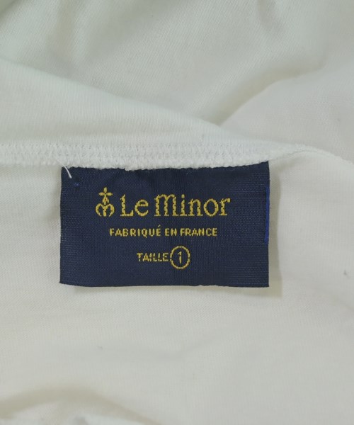 Le minor（ルミノア）Tシャツ・カットソー 白 サイズ:1(S位) レディース/2200697438058