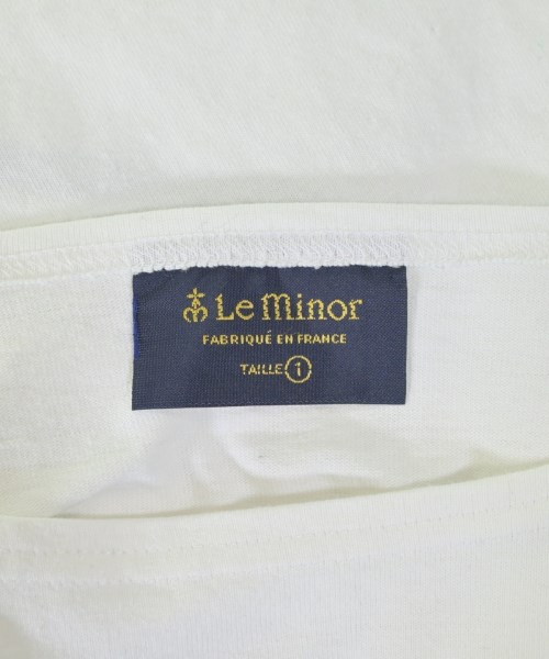 Le minor（ルミノア）Tシャツ・カットソー 白 サイズ:1(S位) レディース/2200652443066