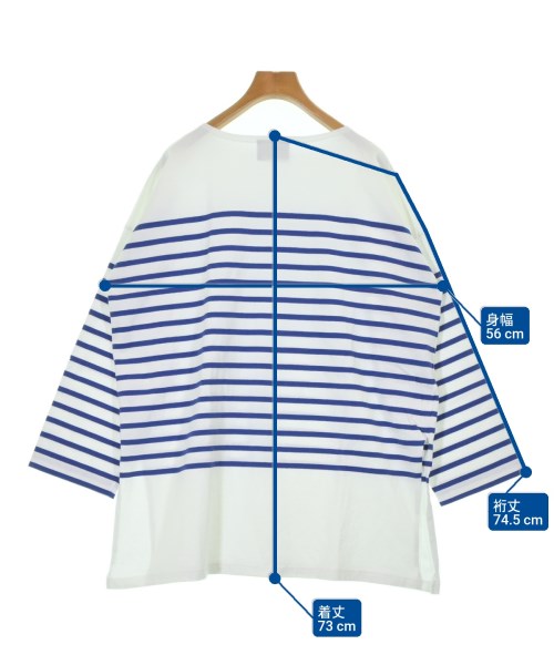 Le minor（ルミノア）Tシャツ・カットソー 白 サイズ:1(S位) レディース/2200652443066