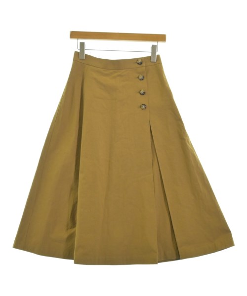 Le minor(ルミノア)ロング・マキシ丈スカート 茶 サイズ:38(M位)/2200657627072