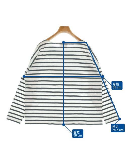 Le minor（ルミノア）Tシャツ・カットソー 白 サイズ:-(M位) レディース/2200649449088