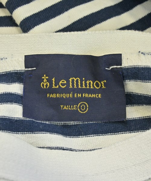 Le minor（ルミノア）Tシャツ・カットソー 紺 サイズ:0(XS位) レディース/2200650251045