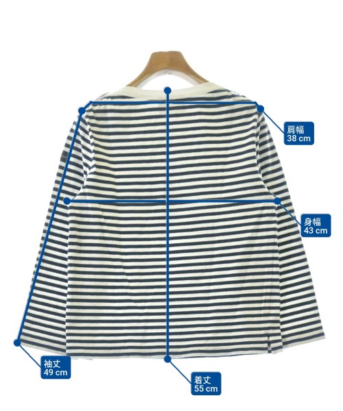 Le minor（ルミノア）Tシャツ・カットソー 紺 サイズ:0(XS位) レディース/2200650251045