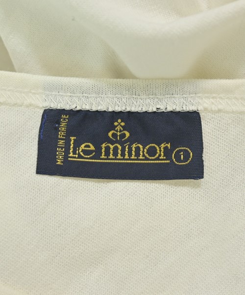 Le minor（ルミノア）Tシャツ・カットソー 白 サイズ:-(L位) レディース/2200658983061