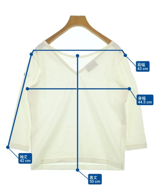 Le minor（ルミノア）Tシャツ・カットソー 白 サイズ:-(L位) レディース/2200658983061