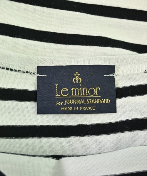 Le minor（ルミノア）Tシャツ・カットソー 白 サイズ:1(S位) レディース/2200706891027