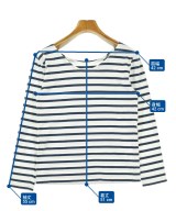 Le minor（ルミノア）Tシャツ・カットソー 白 サイズ:1(S位) レディース/2200711914087