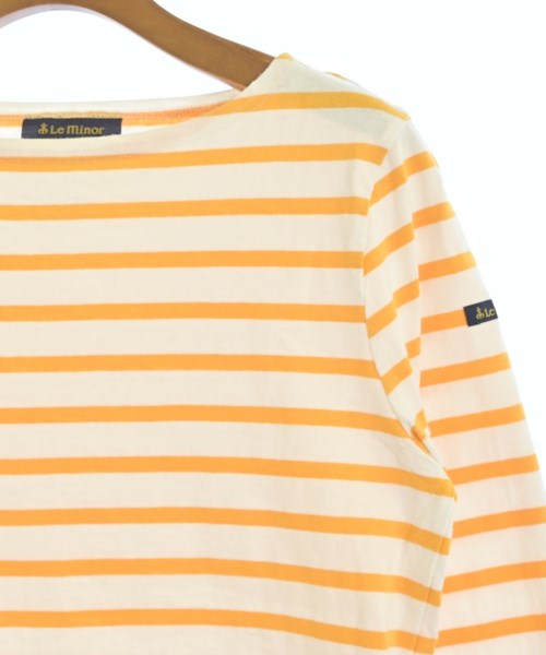 Le minor（ルミノア）Tシャツ・カットソー オレンジ サイズ:1(S位) レディース/2200713876109