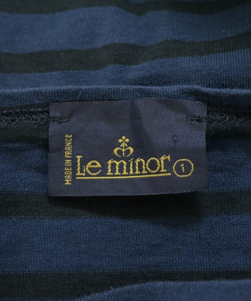 Le minor（ルミノア）Tシャツ・カットソー 紺 サイズ:1(S位) レディース/2200714083049