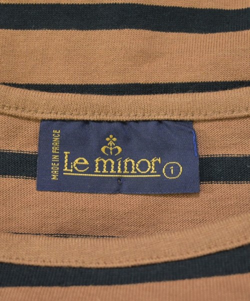 Le minor（ルミノア）Tシャツ・カットソー 茶 サイズ:1(S位) レディース/2200715006023