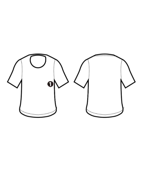 Le minor（ルミノア）Tシャツ・カットソー 白 サイズ:1(S位) レディース/2200631874157