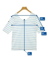 Le minor（ルミノア）Tシャツ・カットソー 白 サイズ:1(S位) レディース/2200631874164