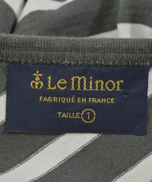 Le minor（ルミノア）Tシャツ・カットソー グレー サイズ:1(S位) レディース/2200641785047