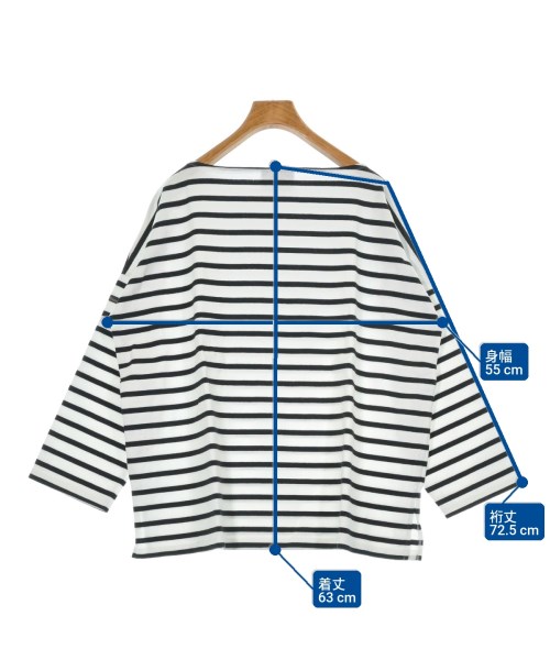 Le minor（ルミノア）Tシャツ・カットソー 白 サイズ:F レディース/2200637601092