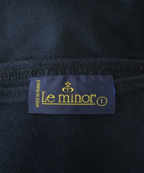 Le minor（ルミノア）Tシャツ・カットソー 黒 サイズ:1(S位) レディース/2200648007043