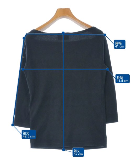 Le minor（ルミノア）Tシャツ・カットソー 黒 サイズ:1(S位) レディース/2200648007043