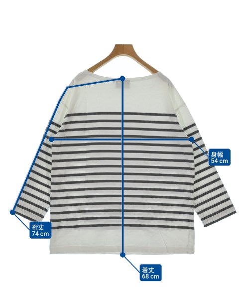 Le minor（ルミノア）Tシャツ・カットソー 白 サイズ:3(L位) レディース/2200633291174