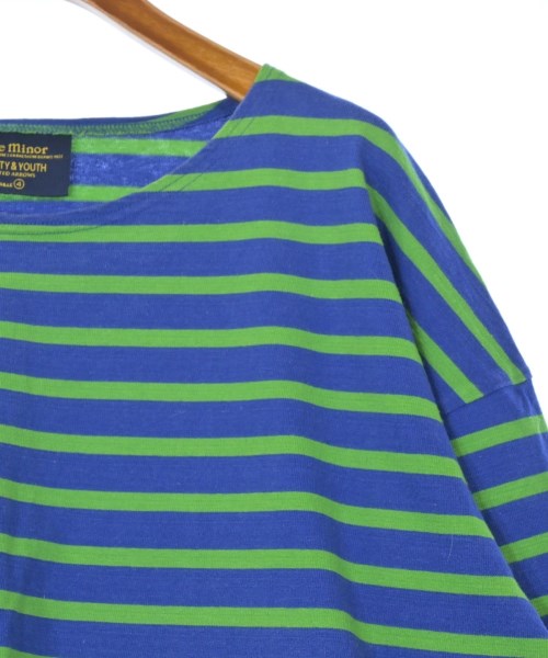Le minor（ルミノア）Tシャツ・カットソー 青 サイズ:4(XL位) レディース/2200641346118