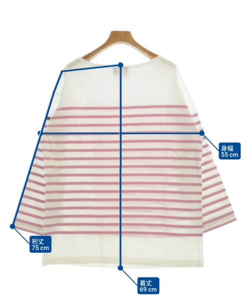 Le minor（ルミノア）Tシャツ・カットソー 白 サイズ:3(L位) レディース/2200641958083