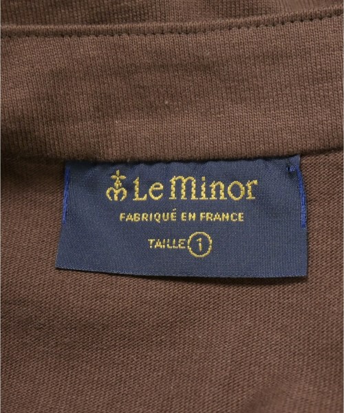 Le minor（ルミノア）Tシャツ・カットソー 茶 サイズ:1(S位) レディース/2200704337046