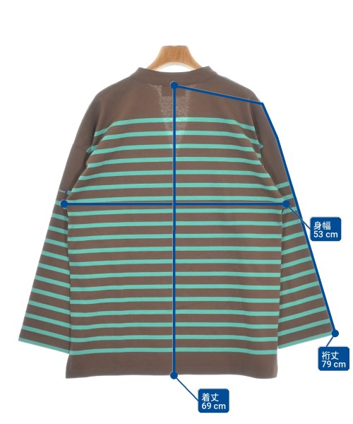 Le minor（ルミノア）Tシャツ・カットソー 茶 サイズ:1(S位) レディース/2200704337046