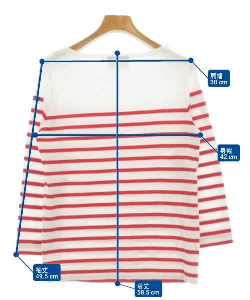 Le minor（ルミノア）Tシャツ・カットソー 白 サイズ:1(S位) レディース/2200705757041