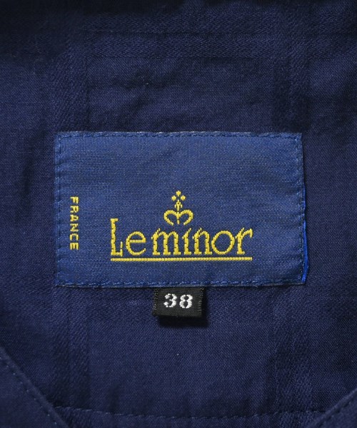 Le minor（ルミノア）ブラウス 紺 サイズ:38(M位) レディース/2200703117212