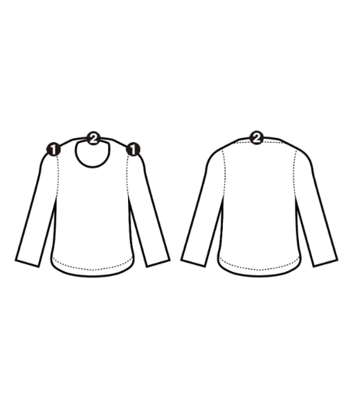 Le minor（ルミノア）Tシャツ・カットソー 黒 サイズ:F レディース/2200705575034
