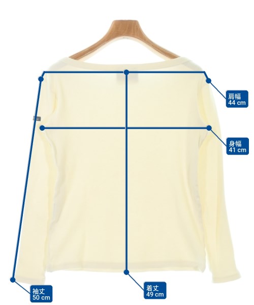 Le minor（ルミノア）Tシャツ・カットソー 白 サイズ:1(S位) レディース/2200704783096