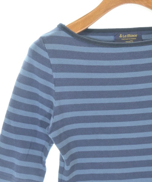 Le minor（ルミノア）Tシャツ・カットソー 紺 サイズ:1(S位) レディース/2200704783102
