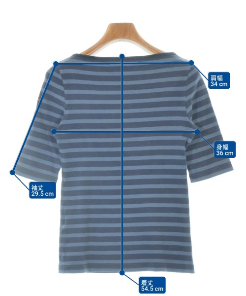 Le minor（ルミノア）Tシャツ・カットソー 紺 サイズ:1(S位) レディース/2200704783102