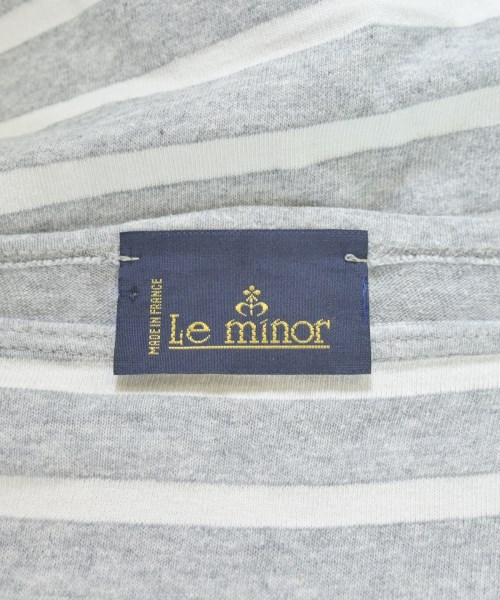 Le minor（ルミノア）Tシャツ・カットソー グレー サイズ:S レディース/2200706726046