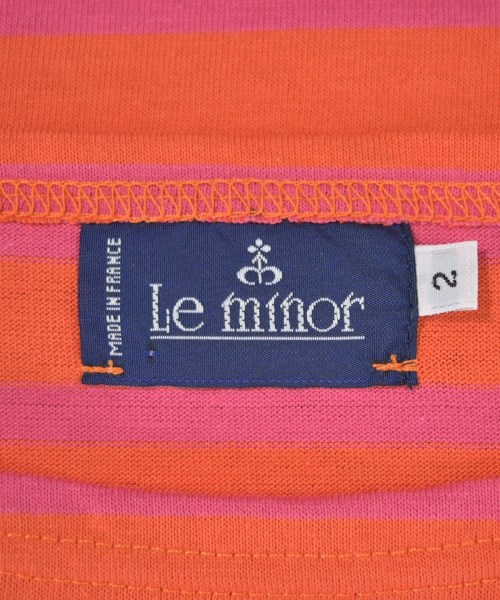 Le minor（ルミノア）Tシャツ・カットソー オレンジ サイズ:2(M位) レディース/2200705489171