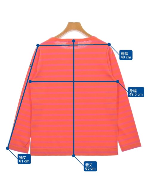 Le minor（ルミノア）Tシャツ・カットソー オレンジ サイズ:2(M位) レディース/2200705489171