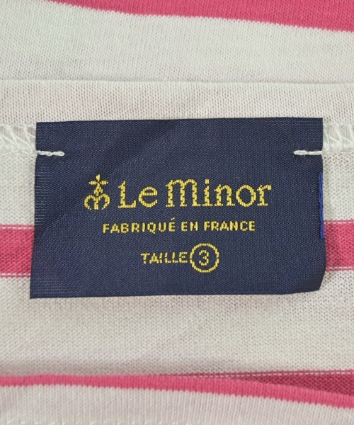 Le minor（ルミノア）Tシャツ・カットソー 白 サイズ:3(L位) レディース/2200699313063