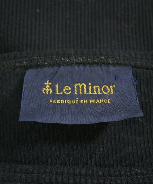 Le minor（ルミノア）Tシャツ・カットソー 黒 サイズ:F レディース/2200707776026