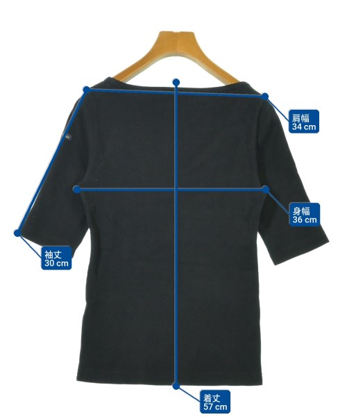 Le minor（ルミノア）Tシャツ・カットソー 黒 サイズ:F レディース/2200707776026