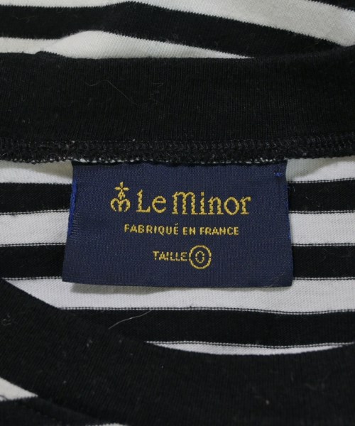 Le minor（ルミノア）Tシャツ・カットソー 白 サイズ:0(XS位) レディース/2200666490025