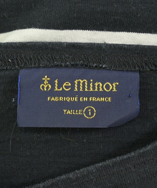 Le minor（ルミノア）Tシャツ・カットソー 黒 サイズ:1(S位) レディース/2200728654051