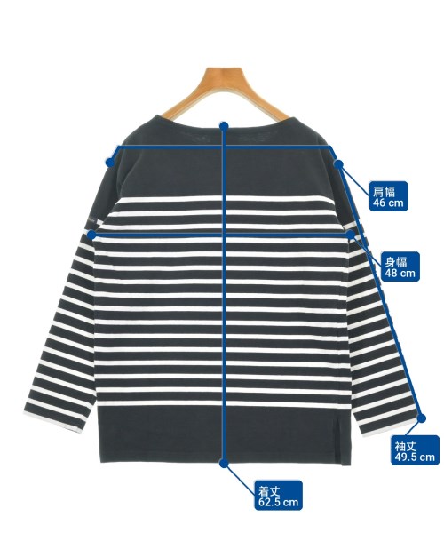 Le minor（ルミノア）Tシャツ・カットソー 黒 サイズ:1(S位) レディース/2200728654051