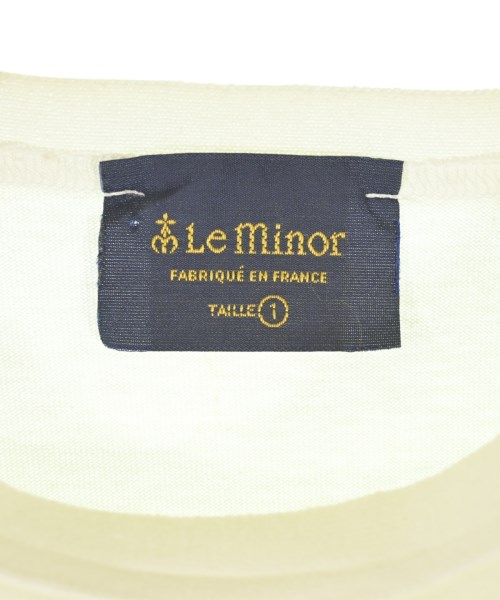 Le minor（ルミノア）Tシャツ・カットソー 白 サイズ:1(S位) レディース/2200726636073