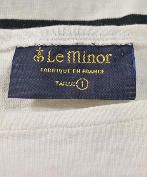 Le minor（ルミノア）Tシャツ・カットソー 白 サイズ:1(S位) レディース/2200725371029