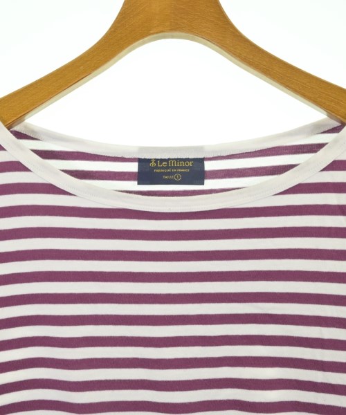 Le minor（ルミノア）Tシャツ・カットソー 紫 サイズ:1(S位) レディース/2200728392069